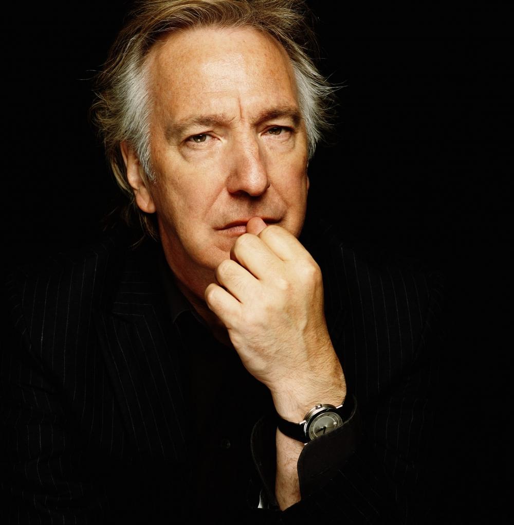 Retrato de Alan Rickman