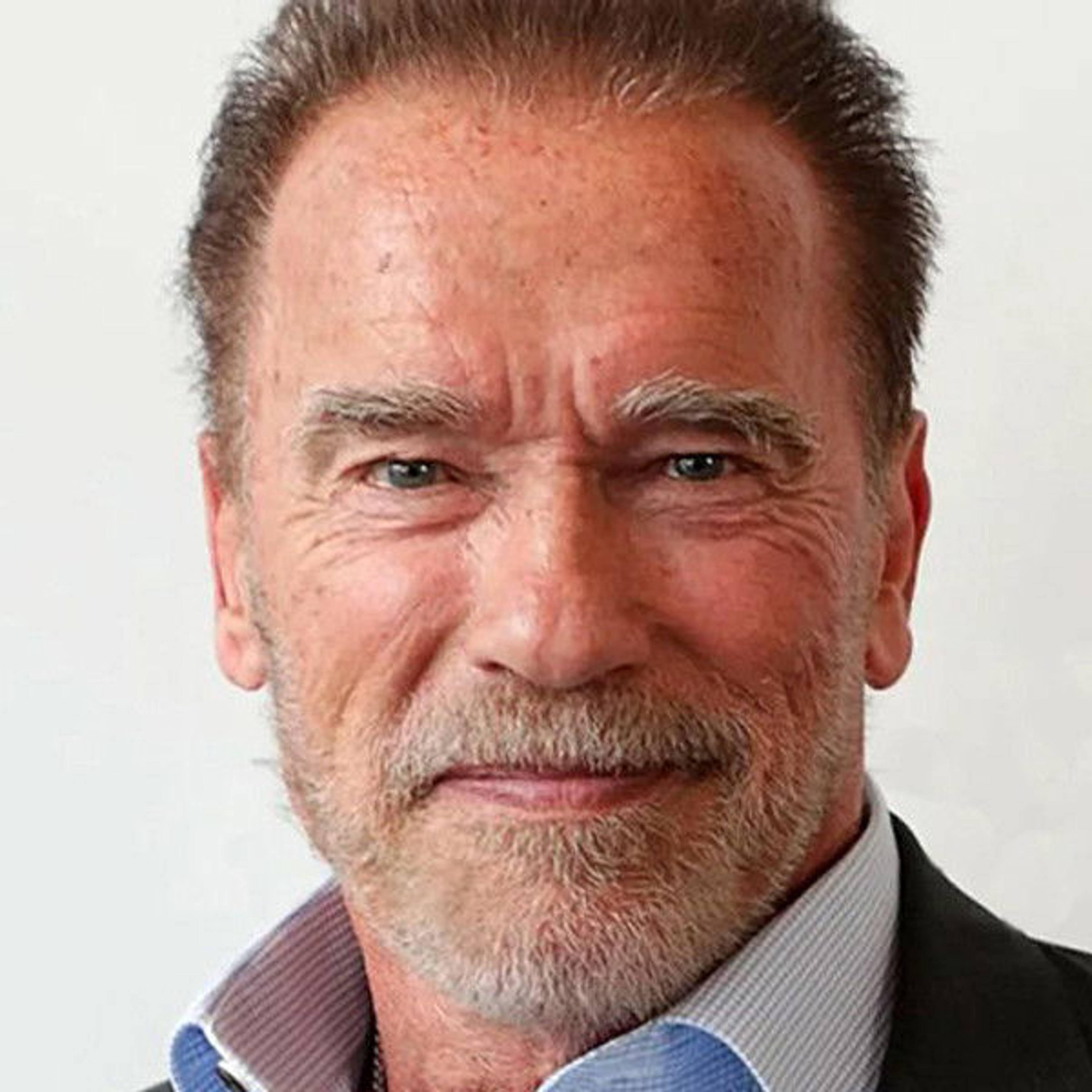 Retrato de Arnold Schwarzenegger