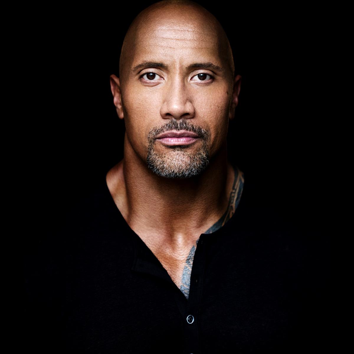 Retrato de Dwayne Johnson