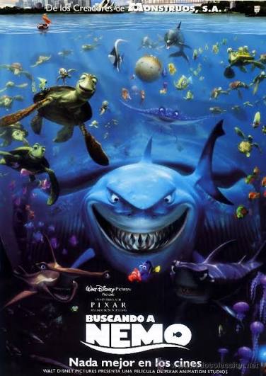Cartel de 🐠 Pixar tuvo que aprender a bucear para hacer Nemo