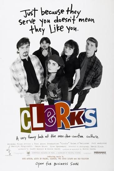 Cartel de Clerks (1994)