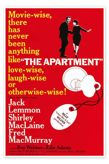 Cartel de El apartamento (1960)