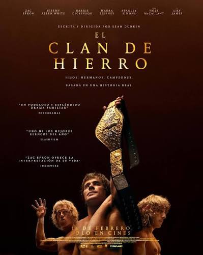 Cartel de El clan de hierro (The Iron Claw, 2023)