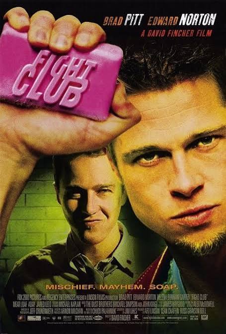 Cartel de El club de la lucha