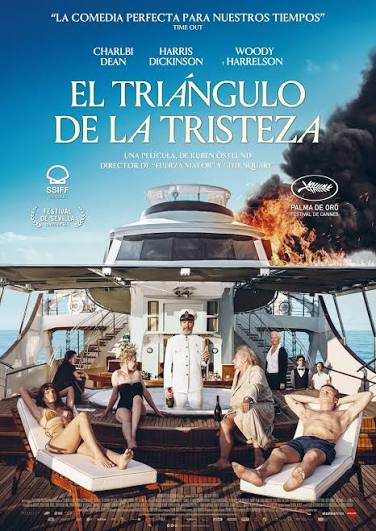 Cartel de El triángulo de la tristeza (2022)