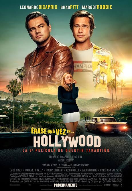 Cartel de Érase una vez en… Hollywood