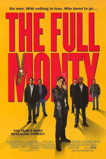 Cartel de Full Monty (1997)