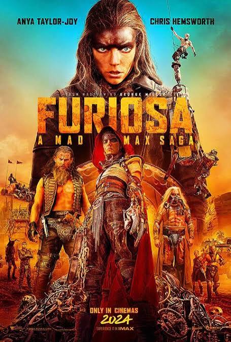 Cartel de Furiosa: de la saga Mad Max (2024)