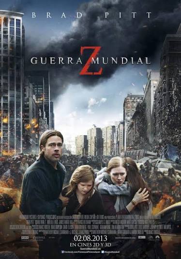 Cartel de Guerra Mundial Z (2013)