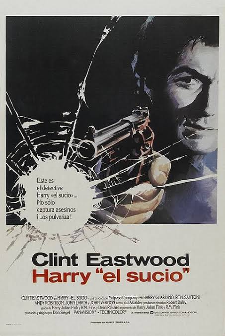 Cartel de Harry el sucio (1971)