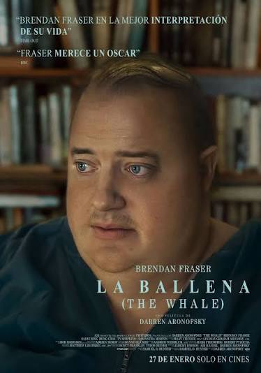 Cartel de La ballena (The Whale, 2022)