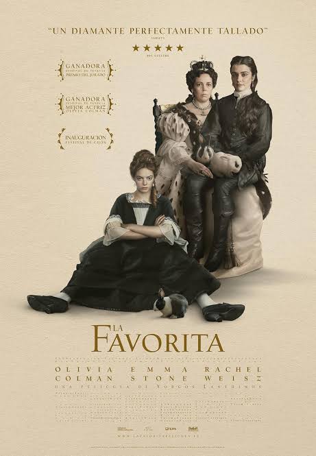 Cartel de La favorita (2018)