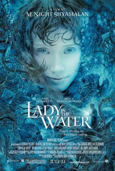 Cartel de La joven del agua (2006)