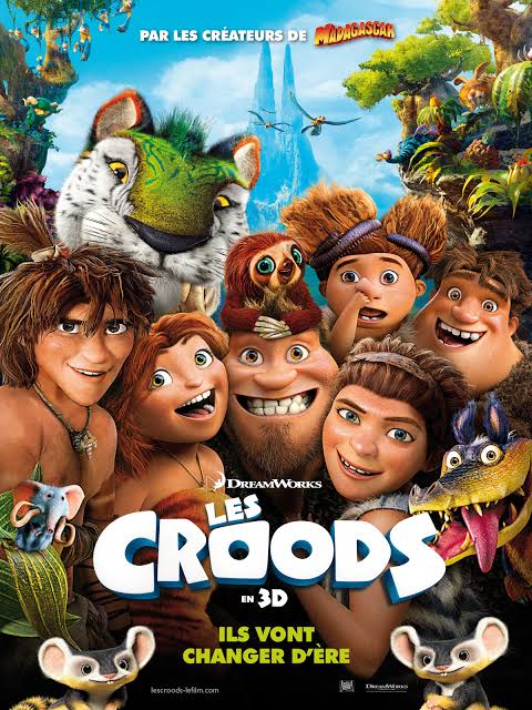 Cartel de 🎞️ ¡Los Croods iba a rodarse en plastilina con los creadores de Wallace y Gromit!