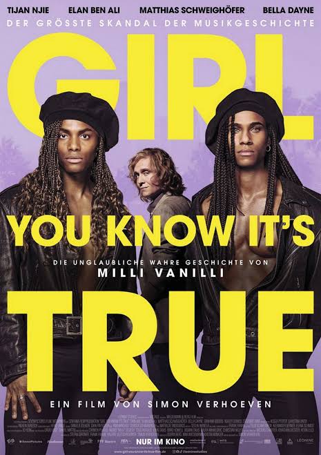 Cartel de Milli Vanilli: Girl You Know It's True