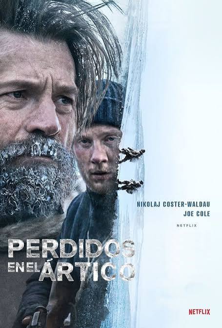 Cartel de Perdidos en el Ártico (Against the Ice, 2022)