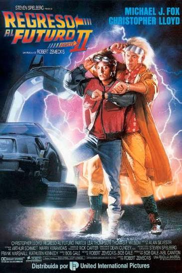 Cartel de Regreso al futuro II (1989)