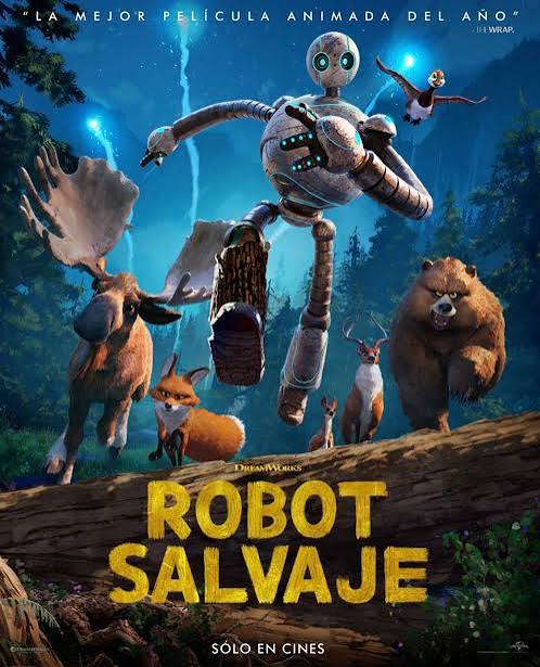 Cartel de Robot salvaje (The Wild Robot, 2024)