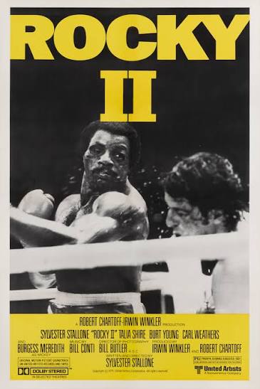 Cartel de Rocky II (1979)