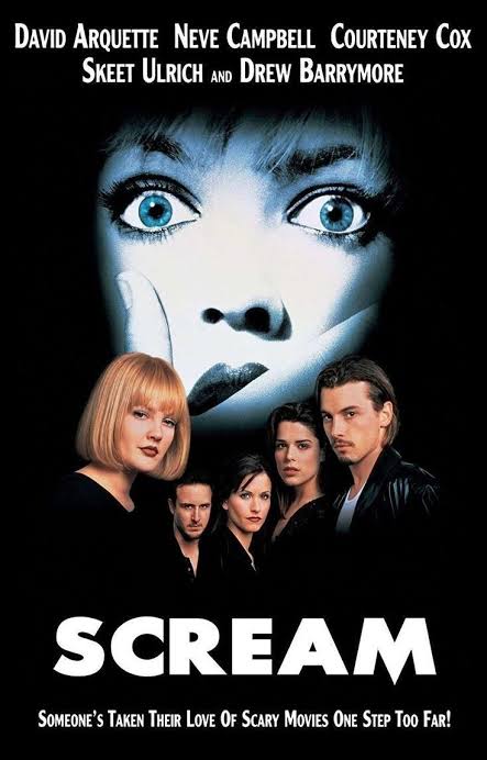 Cartel de Scream (1996)