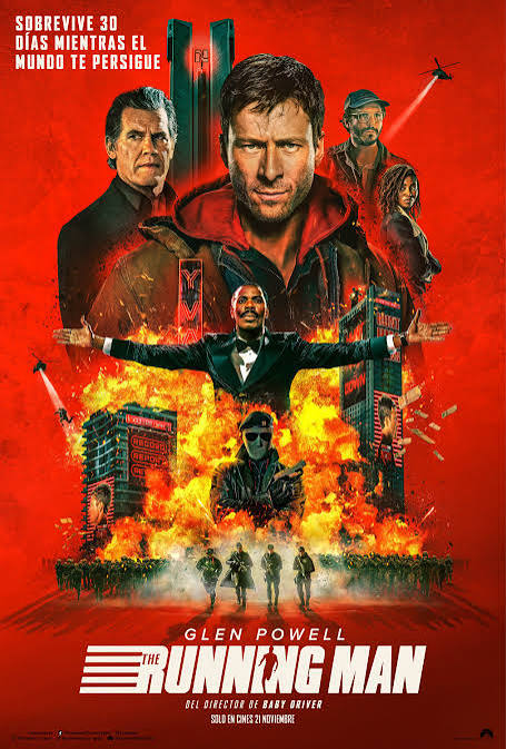 Cartel de The Running Man (2025)