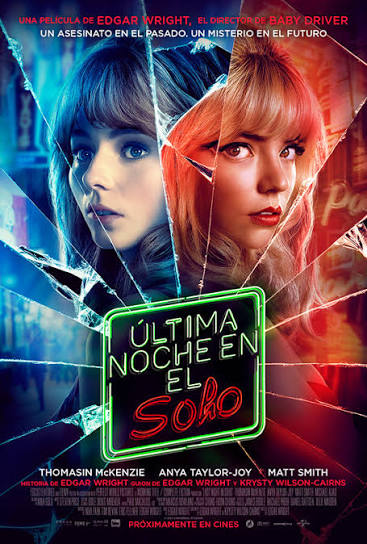 Cartel de Última noche en el Soho de Edgar Wright