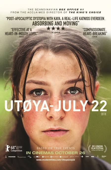 Cartel de Utøya, 22 de julio (2018)