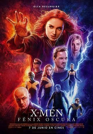 Cartel de X-Men: Fénix Oscura